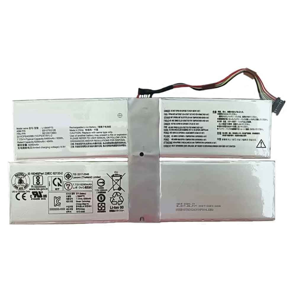 Batería para Thinkpad-X1-45N1098-2ICP5/67/lenovo-L19M4P70